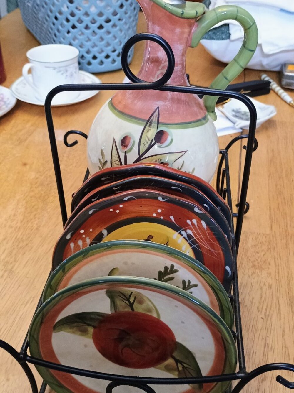 Olive oil appetizer set